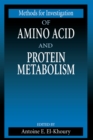 Image for Methods for investigation of amino acid and protein metabolism