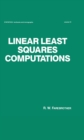Image for Linear least squares computations