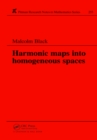 Image for Harmonic maps into homogeneous spaces