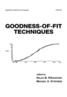 Image for Goodness-of-fit techniques