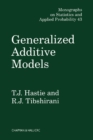 Image for Generalized additive models