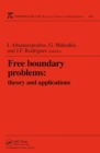 Image for Free boundary problems: theory and applications