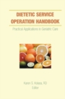 Image for Dietetic Service Operation Handbook: Practical Applications in Geriatric Care