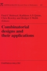 Image for Combinatorial Designs and Their Applications