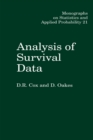 Image for Analysis of survival data