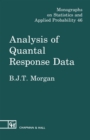 Image for Analysis of quantal response data.