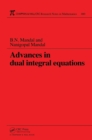 Image for Advances in dual integral equations