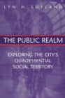Image for The Public Realm: Exploring the City&#39;s Quintessential Social Territory