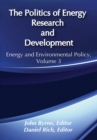 Image for The Politics of energy research and development
