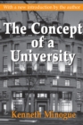 Image for The concept of a university