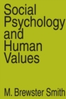 Image for Social psychology and human values