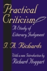 Image for Practical criticism: a study of literary judgement