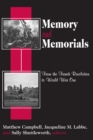 Image for Memory and Memorials: From the French Revolution to World War One