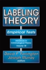 Image for Labeling theory: empirical tests : volume 18