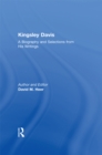 Image for Kingsley Davis: a biography and selections from his writings