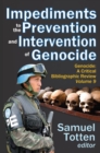 Image for Impediments to the prevention and intervention of genocide : volume 9