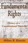 Image for Fundamental rights: history of a constitutional doctrine