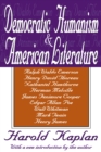 Image for Democratic Humanism and American Literature