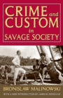 Image for Crime and custom in savage society