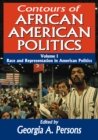 Image for Contours of African American politics.: (Race and representation in American politics)