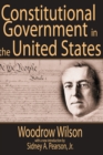 Image for Constitutional government in the United States