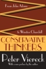 Image for Conservative thinkers: from John Adams to Winston Churchill