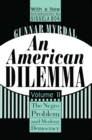 Image for An American dilemma: the negro problem and modern democracy