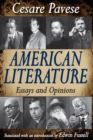 Image for American Literature: Essays and Opinions