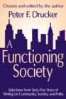 Image for A Functioning Society: Community, Society, and Polity in the Twentieth Century
