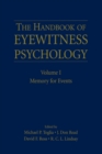 Image for Handbook of eyewitness psychology.: (Memory for events) : Volume 1,