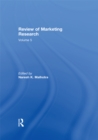 Image for Review of Marketing Research: Volume 5 : Volume 5