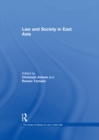 Image for Law and society in East Asia