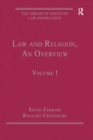 Image for Law and religion: an overview : volume 1