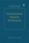 Image for International dispute settlement