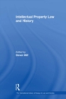 Image for Intellectual property law and history