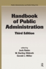 Image for Handbook of public administration.
