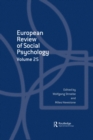 Image for European Review of Social Psychology: Volume 25