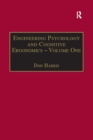 Image for Engineering psychology and cognitive ergonomics