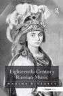 Image for Eighteenth-century Russian music