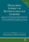 Image for Developing literacy in second-language learners: report of the national literacy panel on language minority children and youth
