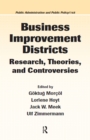 Image for Business improvement districts: research, theories, and controversies : 145
