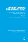 Image for Understanding expository text: a theoretical and practical handbook for analyzing explanatory text : 1