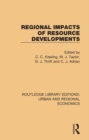 Image for Regional impacts of resource developments