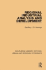 Image for Regional industrial analysis and development
