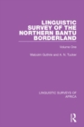 Image for Linguistic Survey of the Northern Bantu Borderland: Volume One