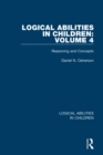 Image for Logical abilities in children.: (Reasoning and concepts) : Volume 4,