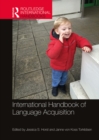 Image for International handbook of language acquisition