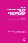 Image for New perspectives in early communicative development : 8