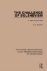 Image for The Challenge of Bolshevism: A New Social Deal : 2