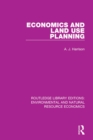 Image for Economics and land use planning